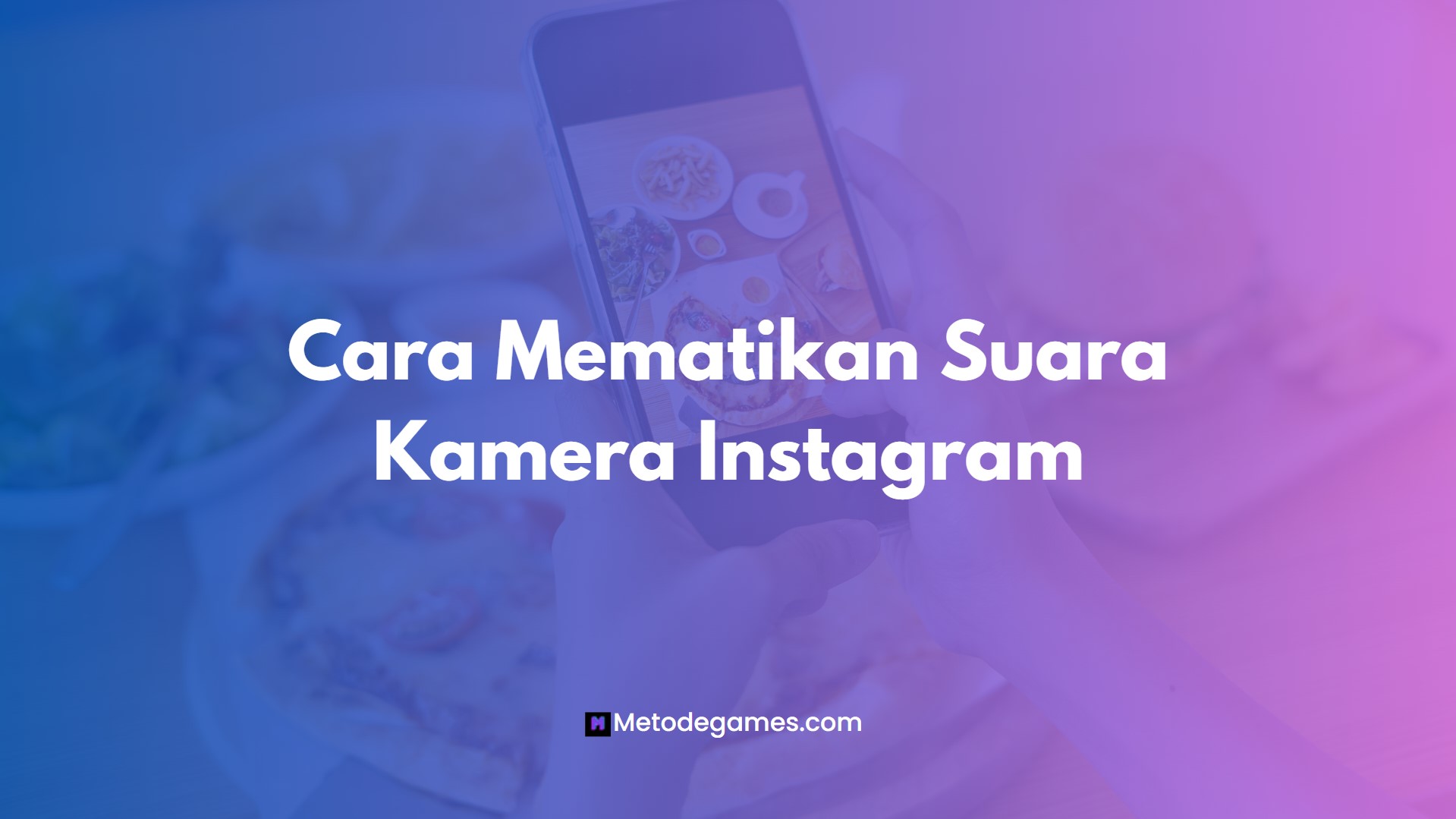 Cara Mematikan Suara Kamera Instagram