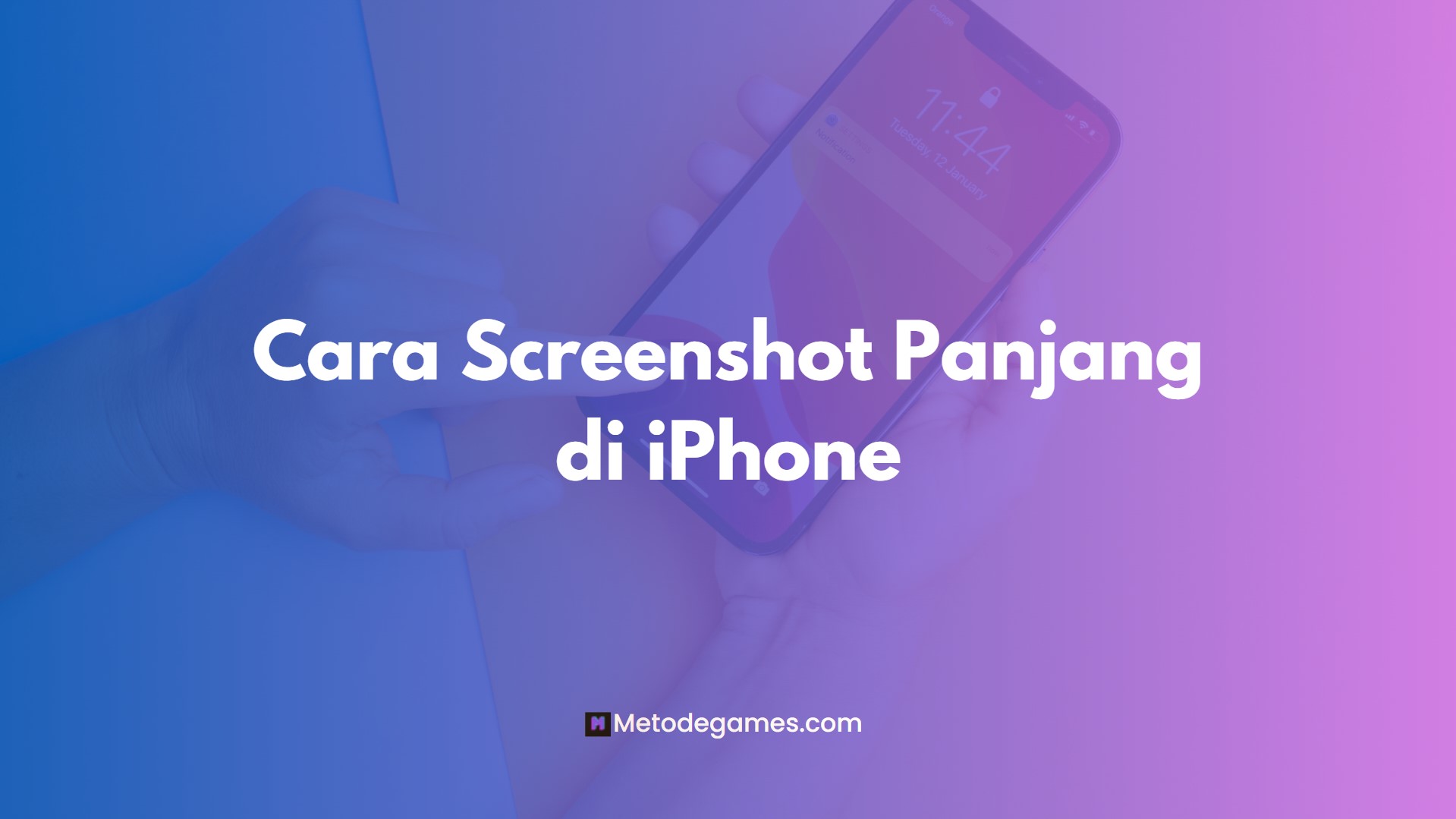 Cara Screenshot Panjang di iPhone